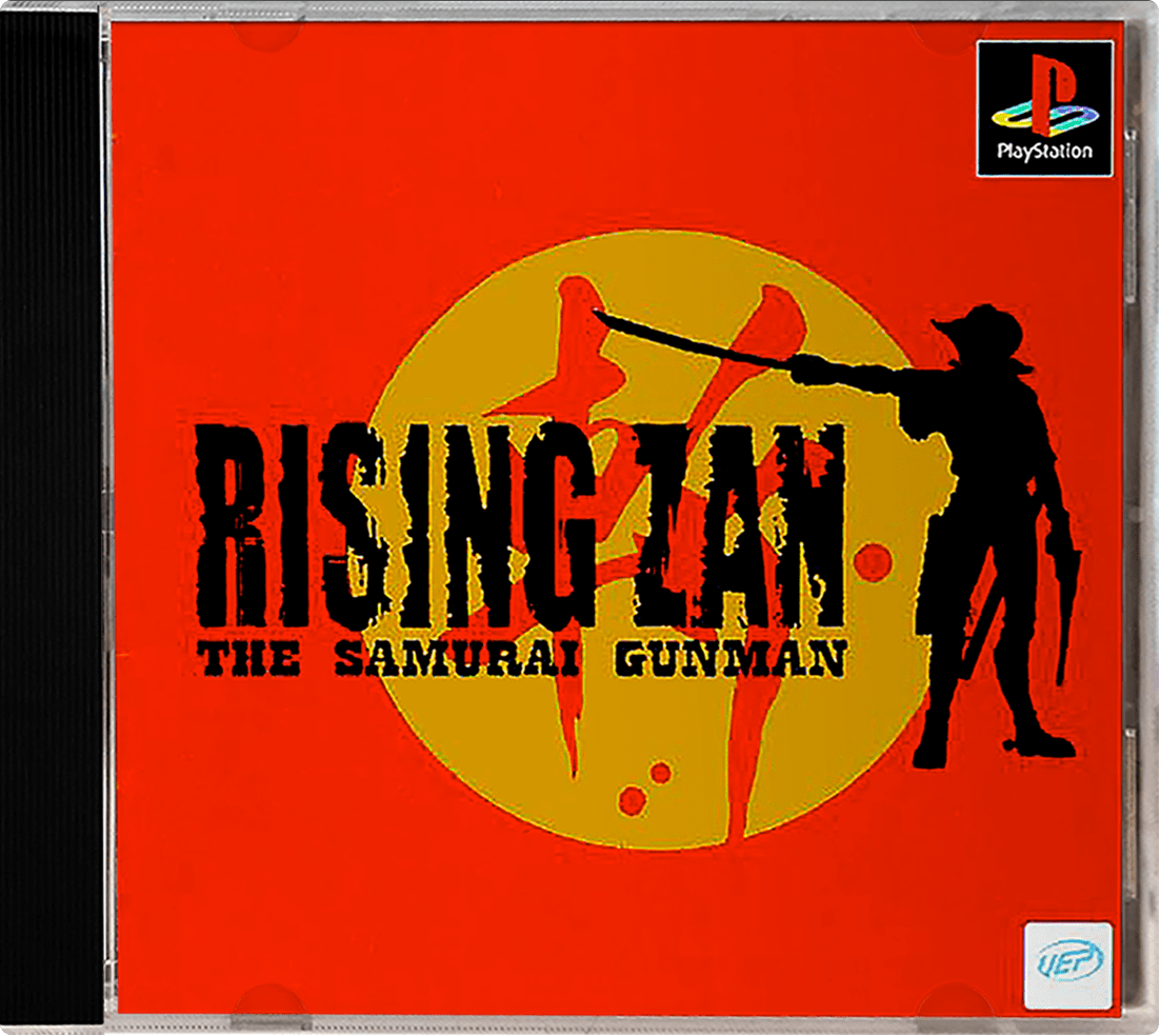 Rising Zan the Samurai Gunman box art for Playstation